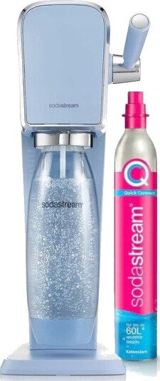 Sodastream Saturator Art Blue + Sylinder Og Flaske Sodastream Saturator Art Blue + Sylinder Og Flaske