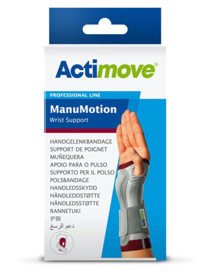 Actimove ManuMotion håndleddstøtte høyre str M 1 stk Actimove ManuMotion håndleddstøtte høyre str M 1 stk