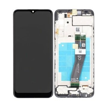 Samsung Galaxy A03s Frontdeksel / LCD-skjerm GH81-21233A Svart Samsung Galaxy A03s Frontdeksel / LCD-skjerm GH81-21233A Svart