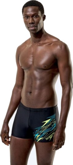 Speedo Medley Logo Aquashort Black 36 Speedo Medley Logo Aquashort Black 36