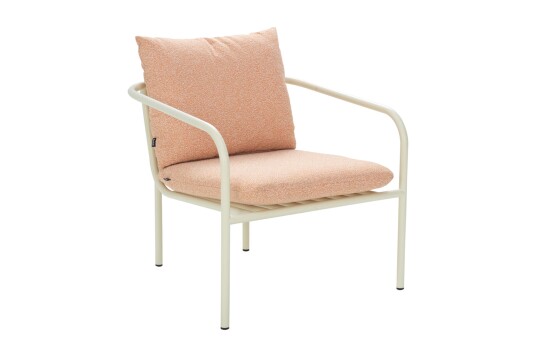 Brafab Bendt lenestol Pearl White/Teddy Orange Hvit Brafab Bendt lenestol Pearl White/Teddy Orange Hvit