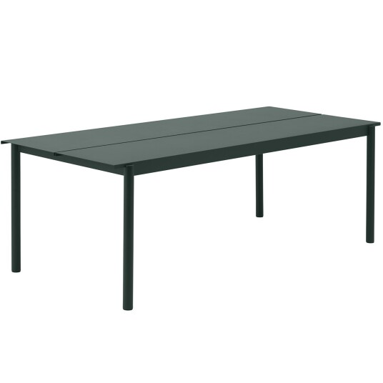 Muuto Muuto Linear Bord Stål 90x220 cm Mørkegrønn Muuto Muuto Linear Bord Stål 90x220 cm Mørkegrønn