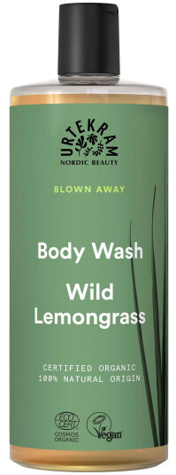 Urtekram Body Wash Wild Lemongrass 500ml Urtekram Body Wash Wild Lemongrass 500ml
