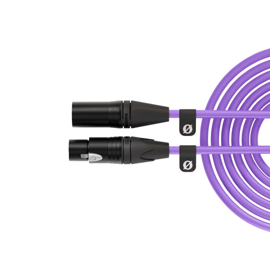Røde 6m XLR Kabel Lilla - Profesjonell Lydkabel