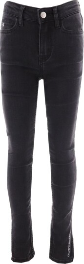 Calvin Klein JeanStretch delt hem Soft Black Calvin Klein 12 år 152 JeanSvart