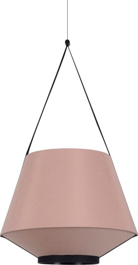 Carrie pendellampe S Nude – Forestier Carrie S   Stue   Design   Stoff / Tekstil   Med en lyskilde