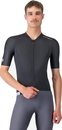 Castelli Espresso 2 sykkeltrøye korte ermer sort herre