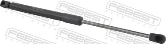 Gassfjær, panser FEBEST 23117-004 Gassfjær, panser FEBEST 23117-004