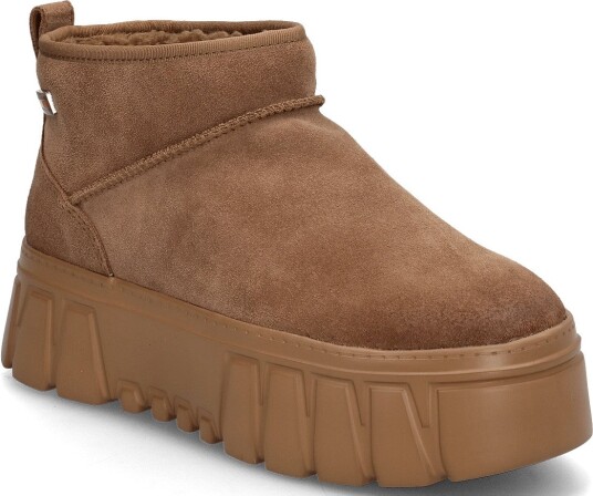 Tommy Hilfiger Tjw Suede Platform Boots Wl   WARM KHAKI   39