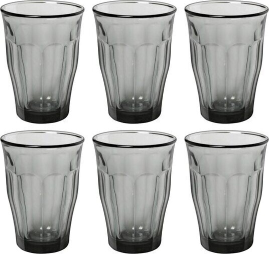 Duralex   Picardie vannglass 36 cl 6 stk grå