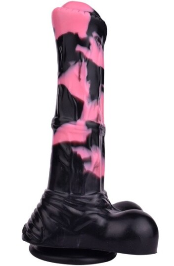 Pink Alien Mustang Mastery Dildo 21 cm