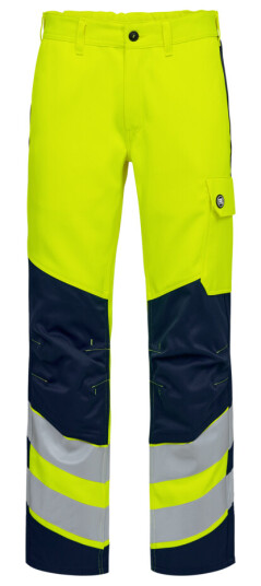 Engel Safety+ bukser Hivis Gul/Blått blekk SEW-2321-188-38165 K132 Engel Safety+ bukser Hivis Gul/Blått blekk SEW-2321-188-38165 K132