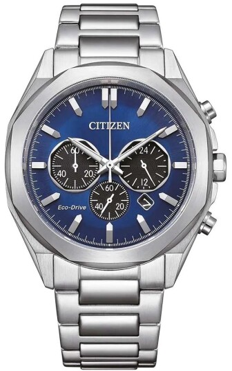 Citizen Herreklokke CA4590 81L Eco Drive Blå/Stål Ø41 mm Citizen Herreklokke CA4590 81L Eco Drive Blå/Stål Ø41 mm