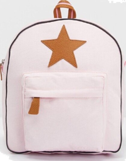 Smallstuff Barneryggsekk Star, Rose, Large (L)