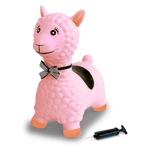 Jamara Hoppedyr Lama Med Pumpe 1 År+ Rosa