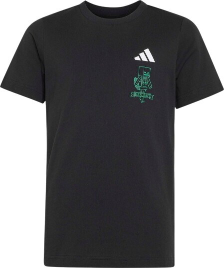 adidas Performance T-skjorte - Svart m. Minecraft - adidas Performance - 6 år (116) - T-skjorte