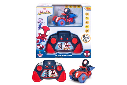 Dickie Toys RC Miles Techno-Racer 1:50 Radiostyrt Bil - Rød Dickie Toys RC Miles Techno-Racer 1:50 Radiostyrt Bil - Rød
