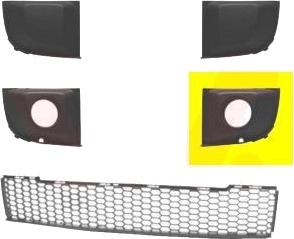 VAN WEZEL 1604593 Ventilasjonsgitter