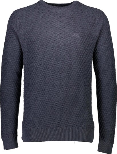 Lindbergh Cable Knit Jumper   DK NAVY   L