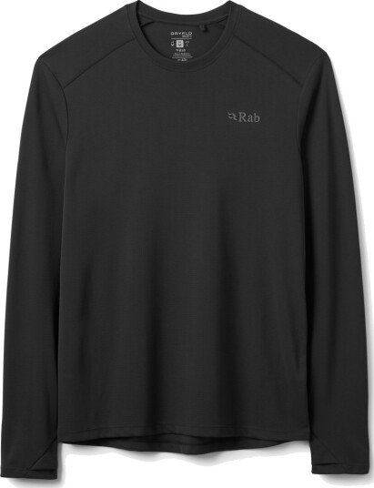 Rab Force Ls Tee Black M
