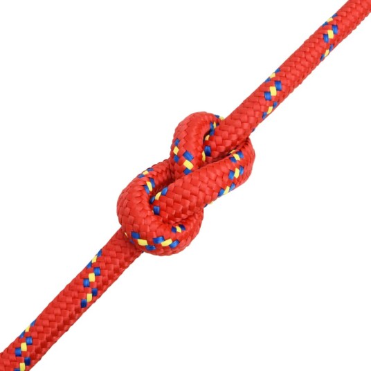 Båttau rød 20 mm 25 m polypropylen