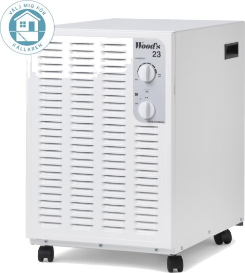 Woods SW23FW I EcoDefrost+ Avfukter med luftfilter 100 m² Innendørsklima Woods SW23FW I EcoDefrost+ Avfukter med luftfilter 100 m² Innendørsklima