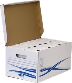 Bankers Box Basic Maxi A4+ Boksfil Bokryggbredde: 80 Mm Hvit En Pakke 6 Bankers Box Basic Maxi A4+ Boksfil Bokryggbredde: 80 Mm Hvit En Pakke 6