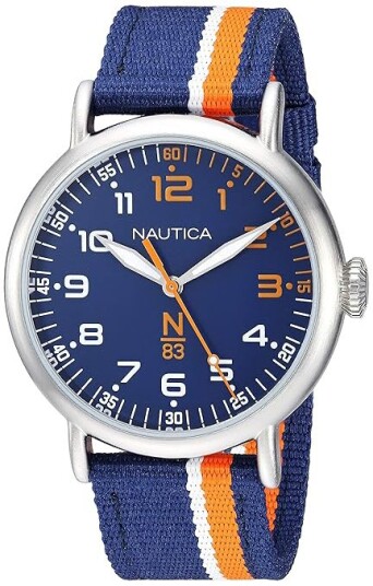 Nautica Herreklokke NAPWLS912 Wakeland Blå/Tekstil Ø40 mm Nautica Herreklokke NAPWLS912 Wakeland Blå/Tekstil Ø40 mm
