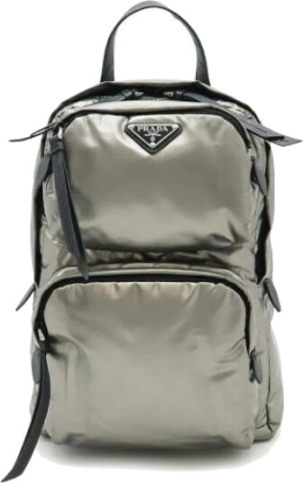 Prada Vintage, unisex, Pre-owned, Grå, ONE SIZE, Prada Vintage, unisex, Pre-owned, Grå, ONE SIZE,