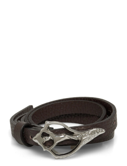 RODEBJER Rodebjer Petit Shell Pebble Belt - Brown - ONES