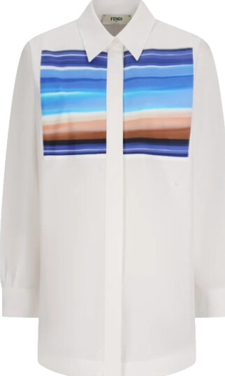 Fendi Dame Bluser & Skjorter Hvit L,
