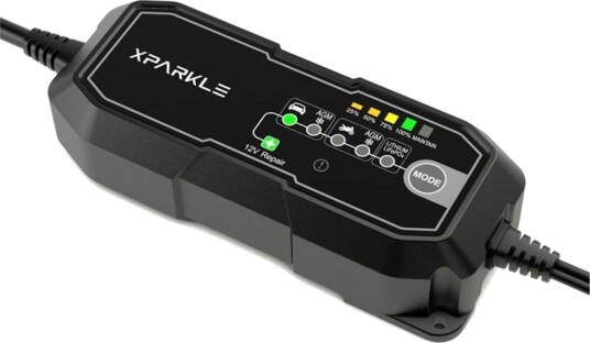 Xparkle ABC01 12V batterilader automatisk - 230VAC Xparkle ABC01 12V batterilader automatisk - 230VAC
