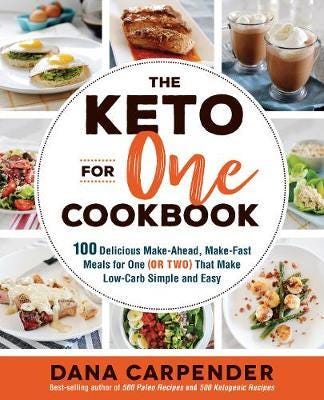 The Keto For One Cookbook Av Dana Carpender