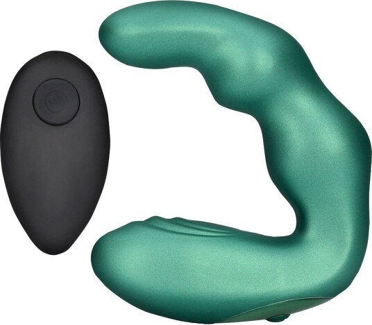 Shots Toys Ouch! Ouch!: Bent Vibrating Prostate Massager with Remote