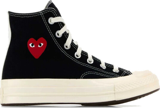 Comme des Garçons Play Dame Sko Svart 40 EU, Comme des Garçons Play Dame Sko Svart 40 EU,