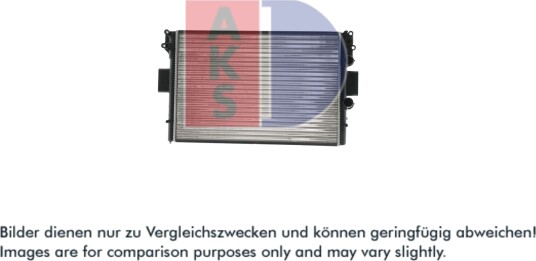 AKS DASIS 400009N Radiator motorkjøling