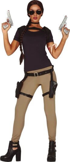 Lara Croft Inspirert Damekostyme