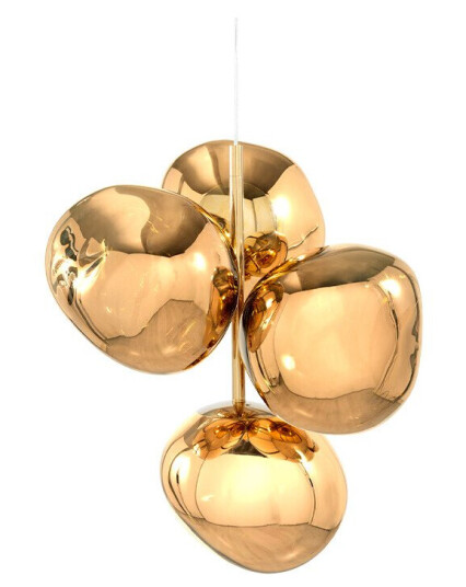 Melt Lysekrone Mini Gold - Tom Dixon