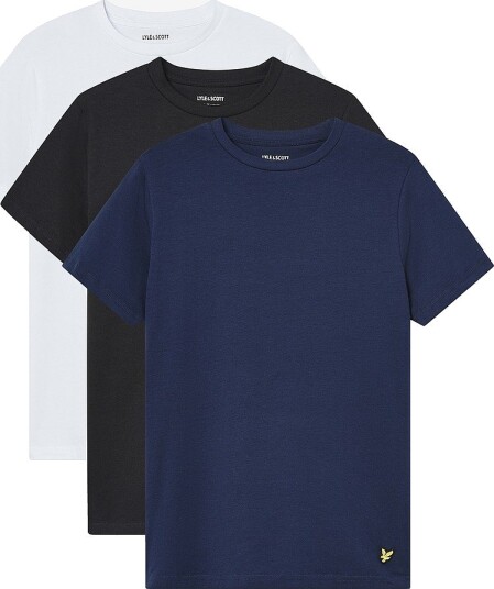Lyle & Scott - T-skjorte Loungewear T-shirts 3-pack - Flerfarget