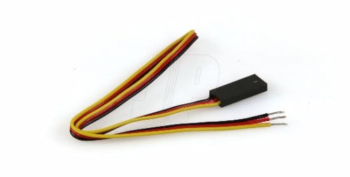 Hitec 57343 9" Female Servo Connector