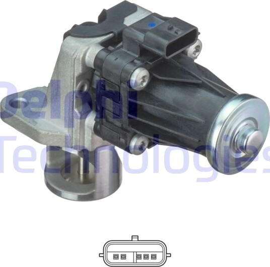EGR-ventil DELPHI EG10553-12B1