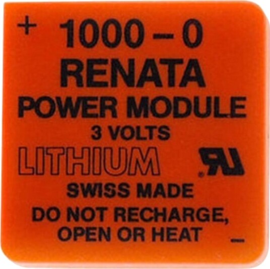 Renata Powermodul 1000-0 Spesialbatterier Cr 2477N Litium 3 V 950 Mah 1 Stk 1000-0 Renata Powermodul 1000-0 Spesialbatterier Cr 2477N Litium 3 V 950 Mah 1 Stk 1000-0