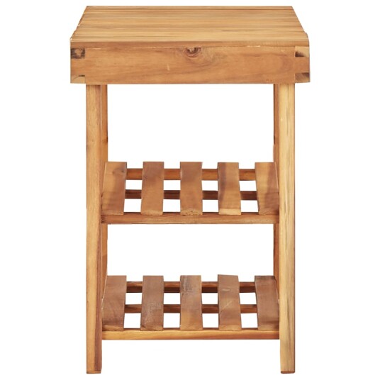 vidaXL Skostativ 90x32x46 cm heltre akasie vidaXL Skostativ 90x32x46 cm heltre akasie