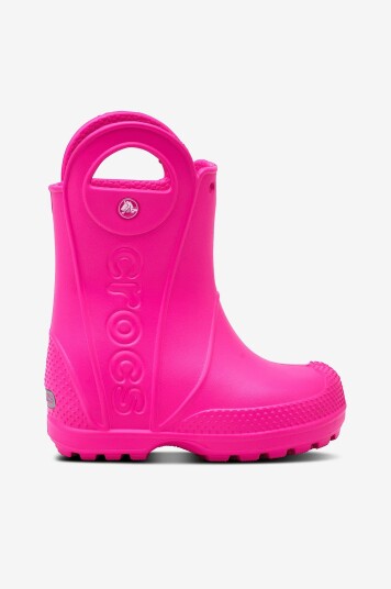 Crocs - Regnstøveler Handle It Rain Boot T - Rosa
