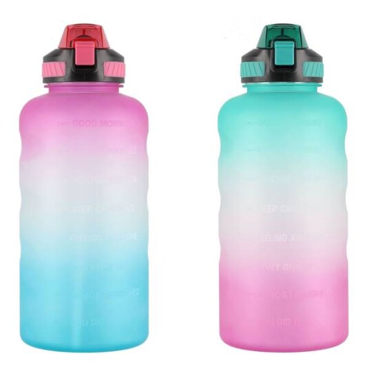 Motivasjonsflaske drikkeflaske 3800 ml - Assorterte farger Motivasjonsflaske drikkeflaske 3800 ml - Assorterte farger