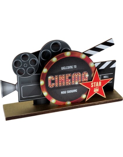 Santex Borddekorasjon Cinema - 1-pakning