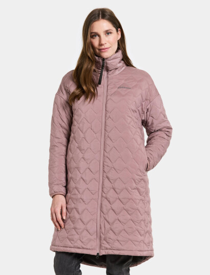 Didriksons Nino Wns Parka Long - Pink - 36 Didriksons Nino Wns Parka Long - Pink - 36