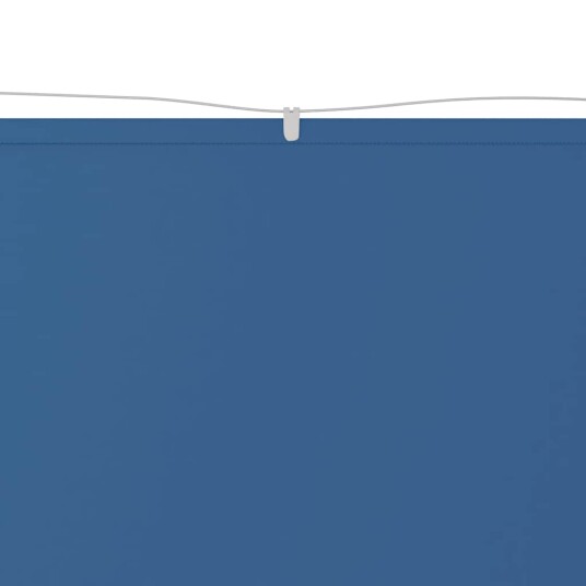 vidaXL Vertikal markise blå 60x1000 cm oxford stoff