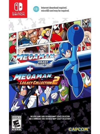 Mega Man: Legacy Collection 1 & 2 Combo Pack (Switch)