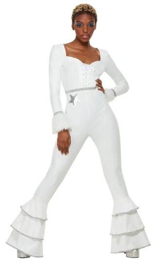 Smiffys 70talls Glam Queen Karnevalskostyme Small Smiffys 70talls Glam Queen Karnevalskostyme Small